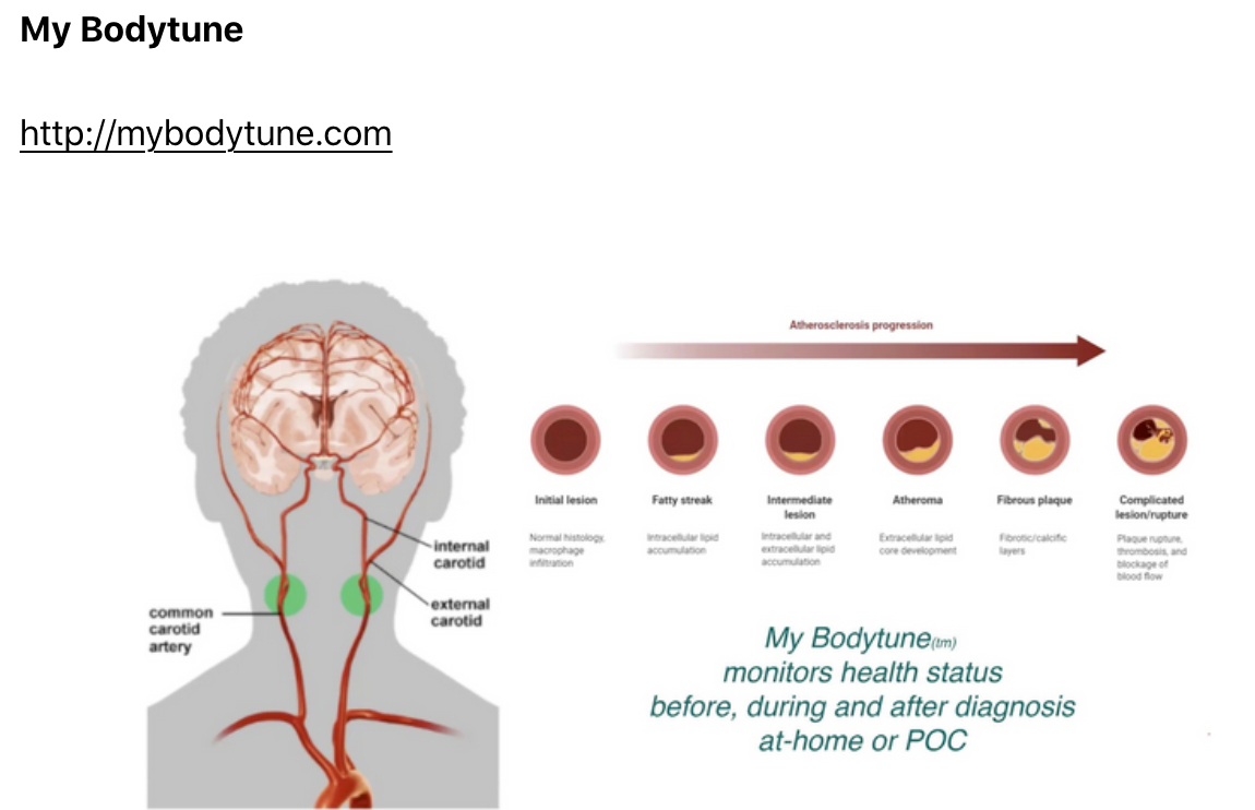 MyBodytune Portable Monitor: pre/post diagnosis - prevention/prediction/personalization